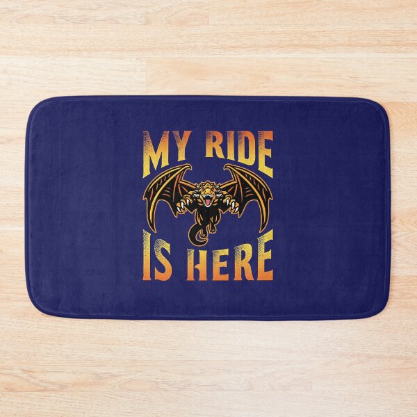 Item preview, Funny Dragon Lover My Ride Is Here designed and sold by jaygo.