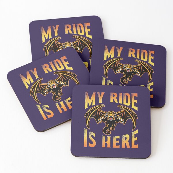 Item preview, Funny Dragon Lover My Ride Is Here designed and sold by jaygo.