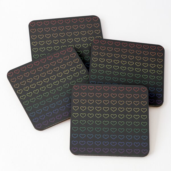 Item preview, Gay Flag - Gay Hearts - LGBT Pride designed and sold by Picket Club.
