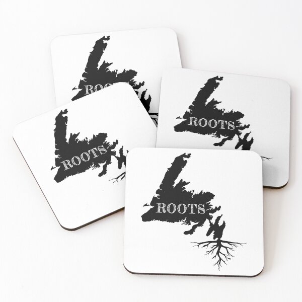 Item preview, Newfoundland Roots || Newfoundland and Labrador || Canada || Gifts || Souvenirs designed and sold by SaltWaterOre.
