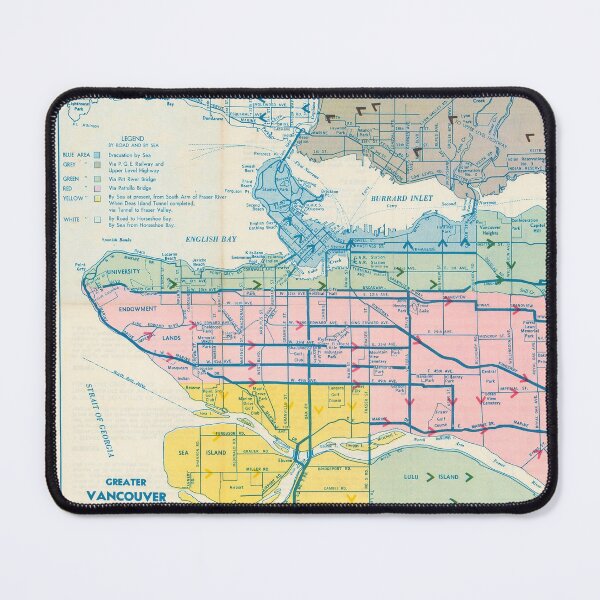 Item preview, Civil Defence evacuation and survival plan for Greater Vancouver target area designed and sold by FOVCA.