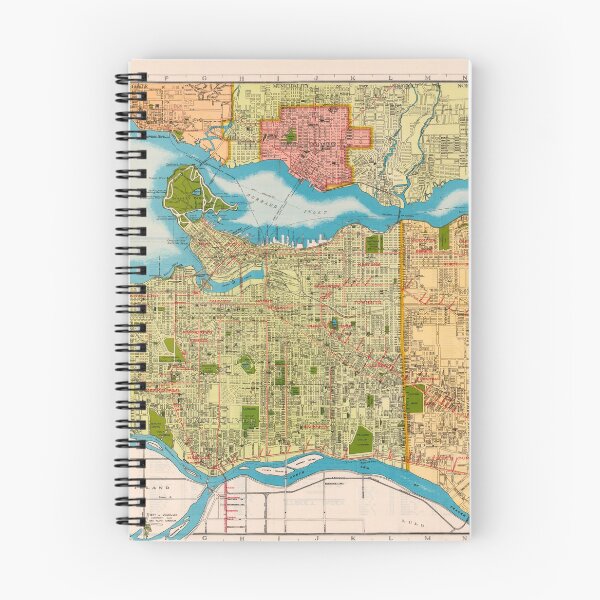Item preview, Guide map. Vancouver-New Westminster. Burnaby and North Shore municipalities (1935) designed and sold by FOVCA.