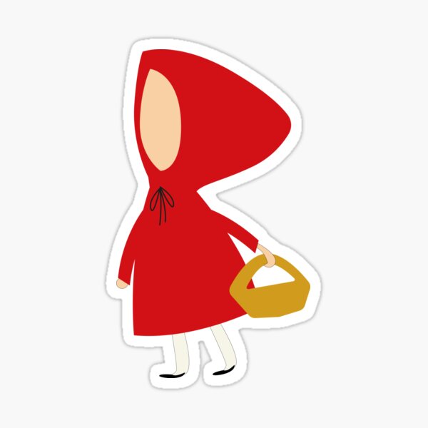 Little Red Riding Hood Sticker