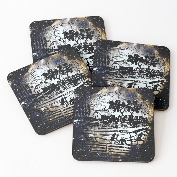 Item preview, Ranch de chevaux de l'espace designed and sold by Designz101.