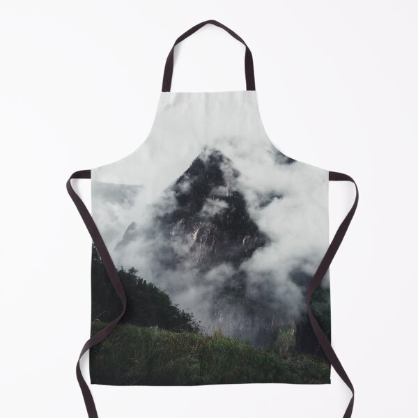 Item preview, Cloudy moody Machu Picchu Andes mountain | Peru designed and sold by photofelix-.