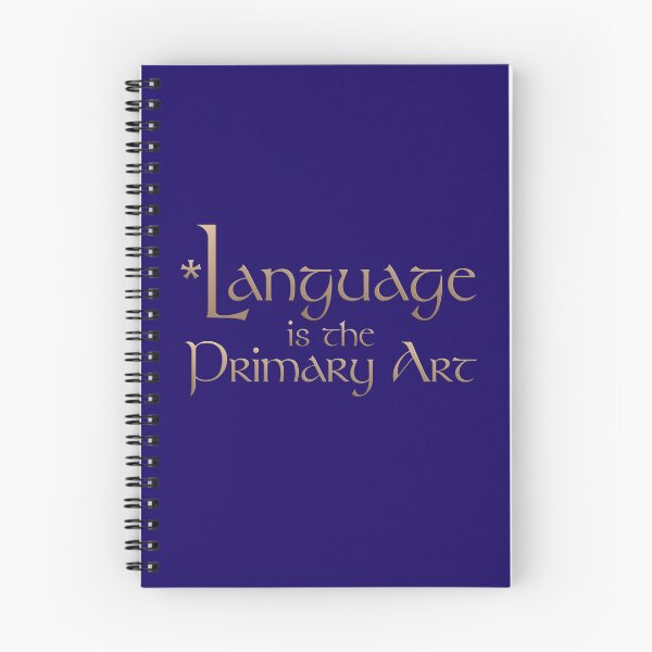 Item preview, Language is the Primary Art designed and sold by SignumStore.