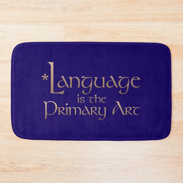 Item preview, Language is the Primary Art designed and sold by SignumStore.
