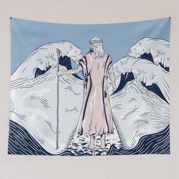 Item preview, Moses parting the red sea designed and sold by piedaydesigns.