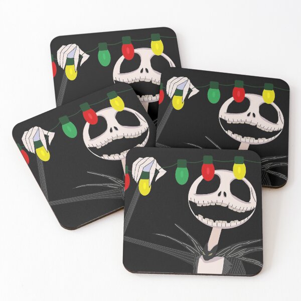Item preview, the nightmare before christmas jack and christmas lights designed and sold by Soulfate.