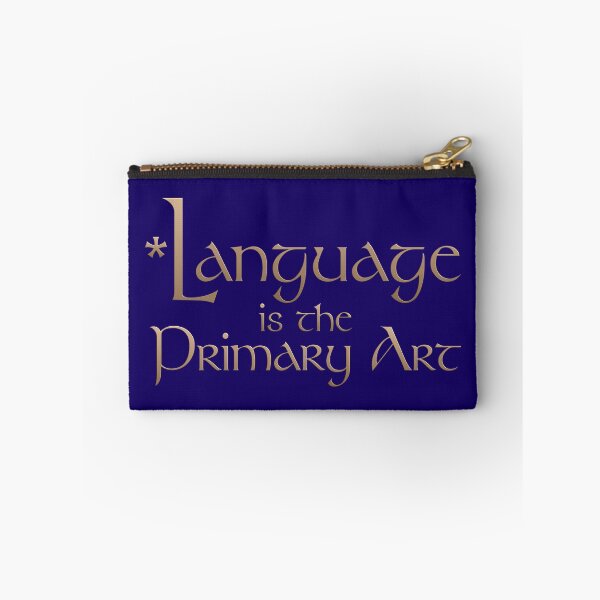 Item preview, Language is the Primary Art designed and sold by SignumStore.