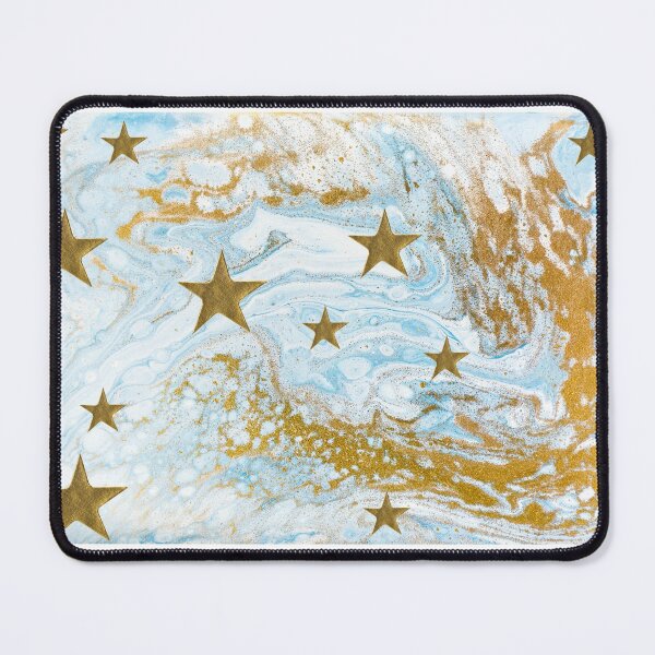 Item preview, Liturgical white/gold/blue swirls & stars  designed and sold by CheekyGrace.