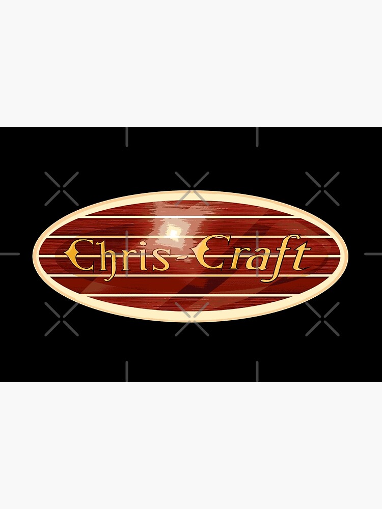 Thumbnail 6 of 6, Bath Mat, Chris Craft vintage boats USA designed and sold by BarnFindDave.