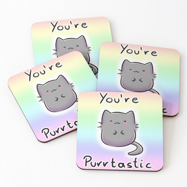 Item preview, You're Purrtastic designed and sold by Miiceratops.