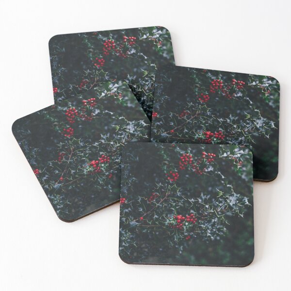 Item preview, Christmas Red Berries View designed and sold by JoyforU.