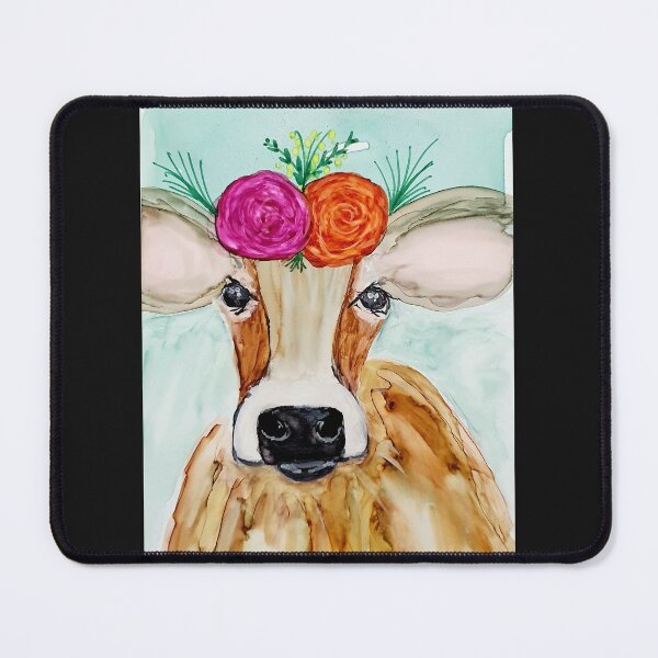 Item preview, Jersey the Cow designed and sold by DaisyMaeInkArt.