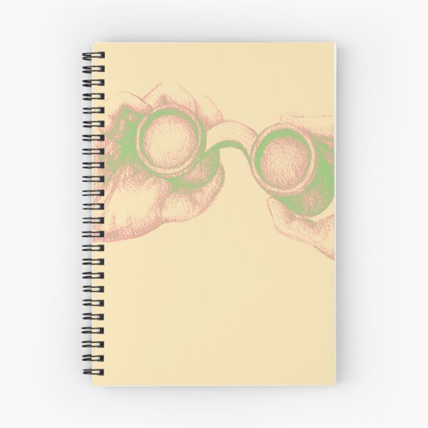 Item preview, Colorful detailed drawing of hand holding binoculars. Illustration designed and sold by oanaunciuleanu.