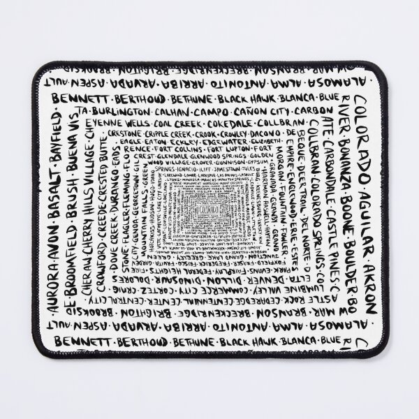 Item preview, The Colorado - Typography Art designed and sold by that5280lady.
