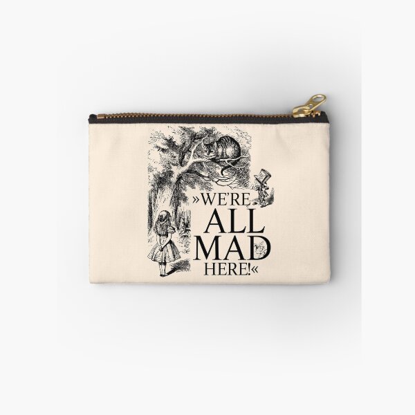 Item preview, Alice in Wonderland We're all mad here designed and sold by claudiatoman.