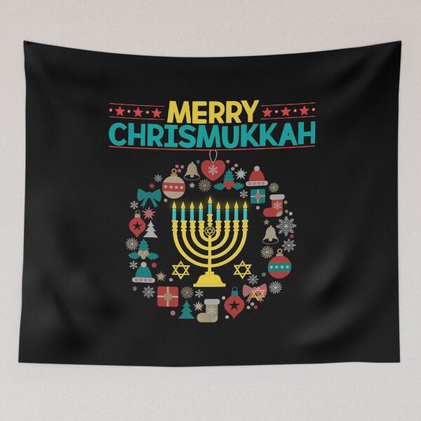Item preview, Merry Chrismukkah - I Celebrate Both Hanukkah and Christmas Together designed and sold by thecooltable.