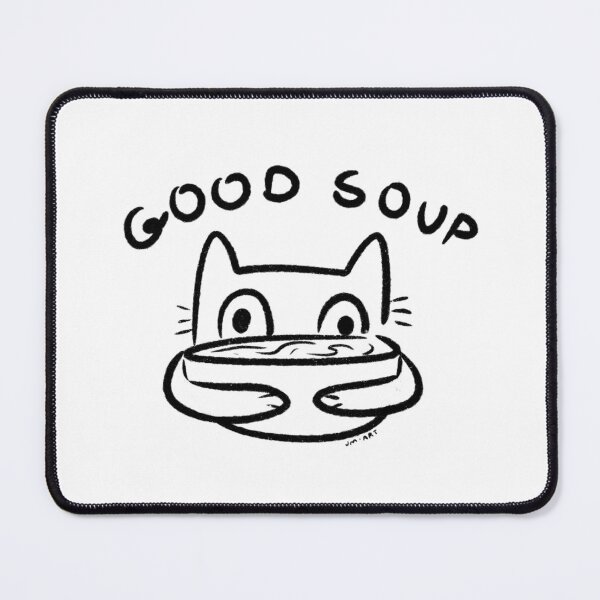 Item preview, Simple Good Soup Cat designed and sold by Jennie Mahoney.
