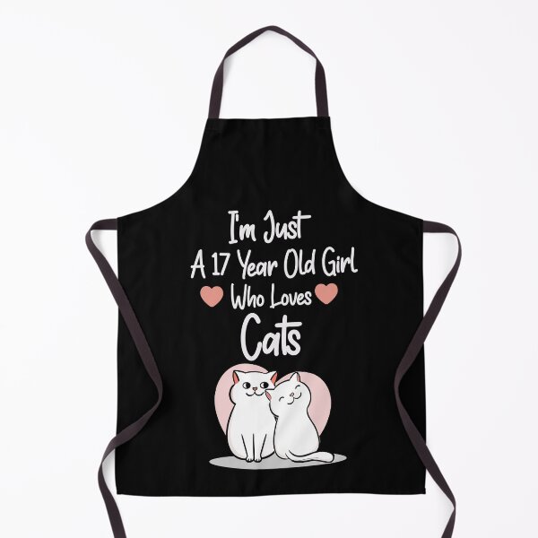 Item preview, 'm Just A 17 Year Old Girl Who Loves Cats designed and sold by BrahimAz.