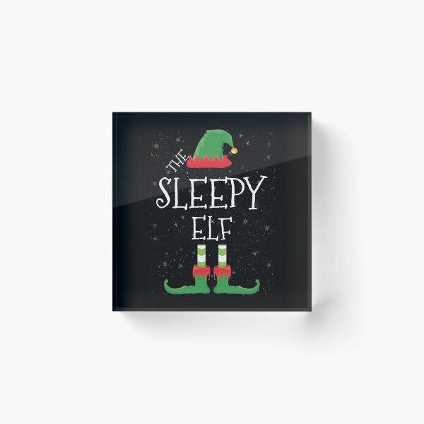 Item preview, Sleepy Elf Family Matching Christmas Group Funny Gift designed and sold by DavisHasari.