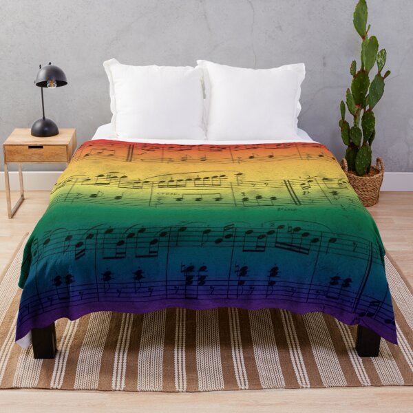 Item preview, Rainbow Music Score designed and sold by Ispeakgeek.