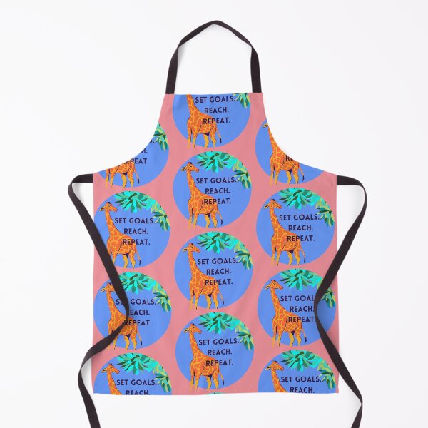Item preview, Reach for your goals (Giraffe) designed and sold by baldbird.