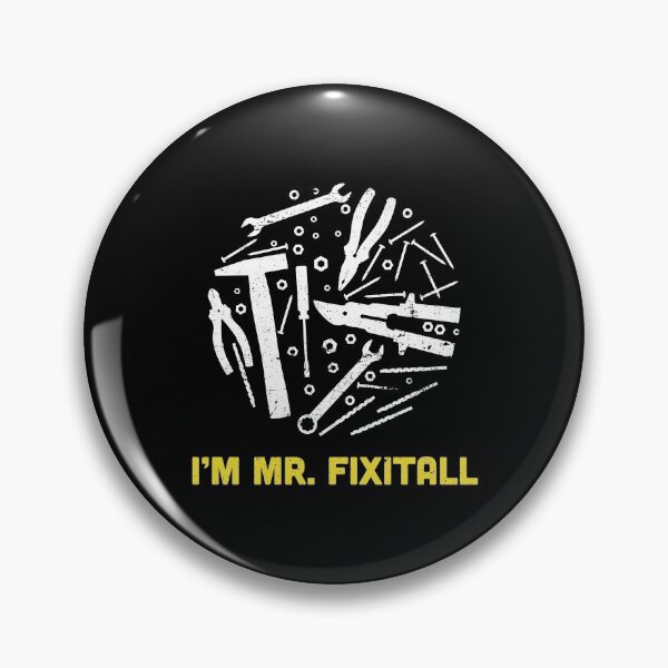 Item preview, Mr Fit It All Fixologist Handyman Repairman print designed and sold by jakehughes2015.