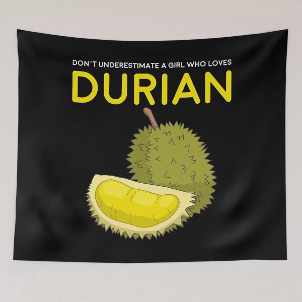 Item preview, Funny Durian Girl Southeast Asia Fruit graphic designed and sold by jakehughes2015.