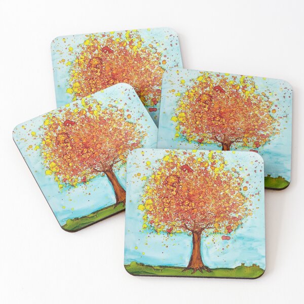 Item preview, Autumn Tree - Fall Tree designed and sold by DaisyMaeInkArt.