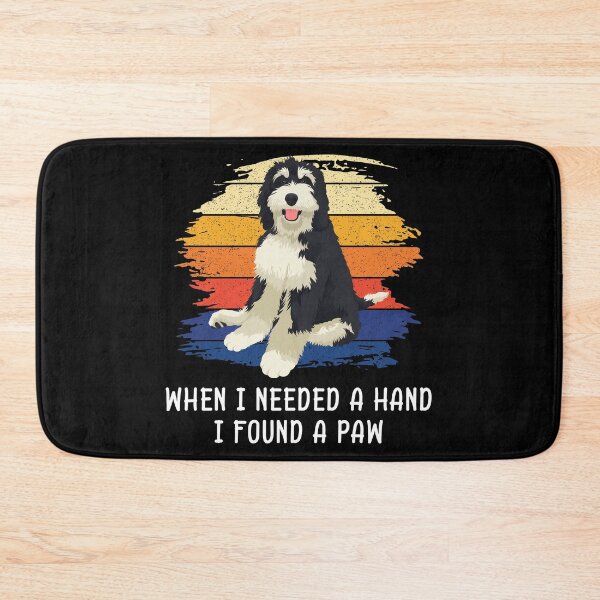 Item preview, When I Needed A Hand I Found A Paw Bernedoodle Dog Owner design designed and sold by jakehughes2015.