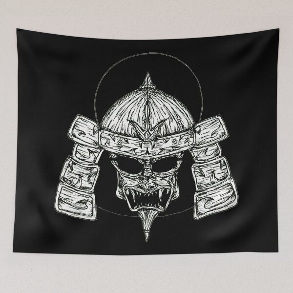 Item preview, Samurai Helmet (Inktober 2021 Day 15) designed and sold by Jorden Estes.