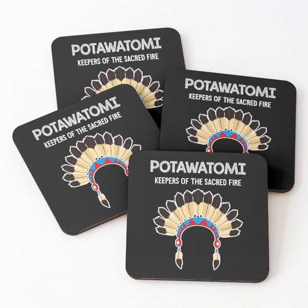 Item preview, Native American Potawatomi Keepers Of The Sacred Fire design designed and sold by jakehughes2015.