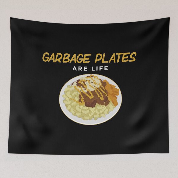 Item preview, Rochester NY Foodie Garbage Plates Are Life print designed and sold by jakehughes2015.