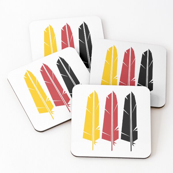 Item preview, Three Feathers Ojibwe WAWEZHI CANADA designed and sold by WAWEZHI.