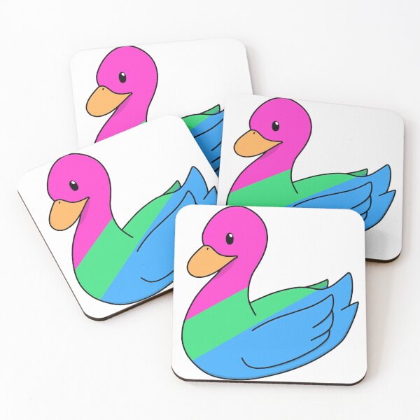 Item preview, Light Polysexual Duck designed and sold by ceolsonart.