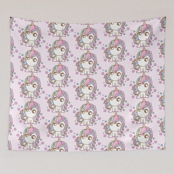 Item preview, Kawaii Unicorn Rainbow Twinkle Stars designed and sold by Simplyy  Unique.