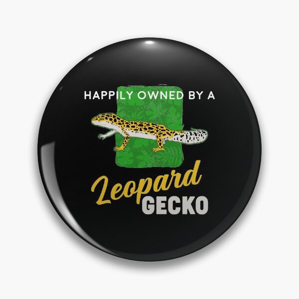 Item preview, Funny Reptile Lover Happily Owned By A Leopard Geckos print designed and sold by jakehughes2015.