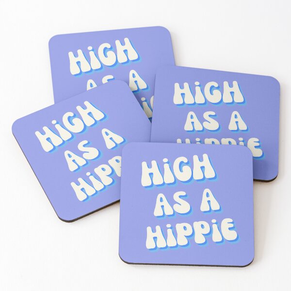 Item preview, high as a hippie designed and sold by smokelikeagirl.