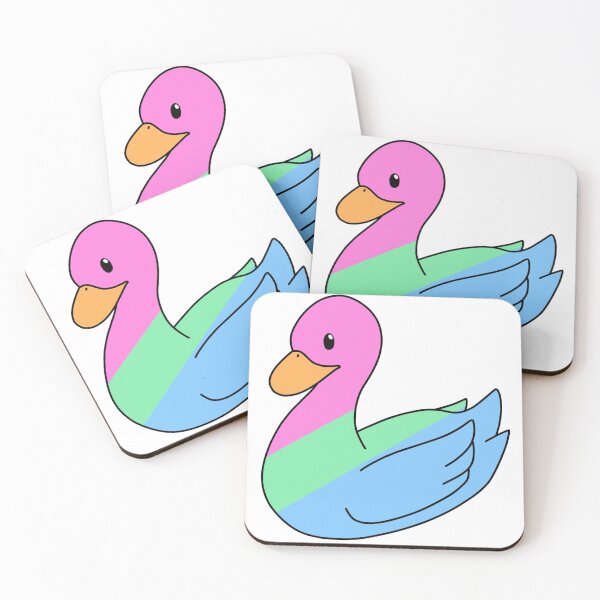 Item preview, Pastel Polysexual Duck designed and sold by ceolsonart.