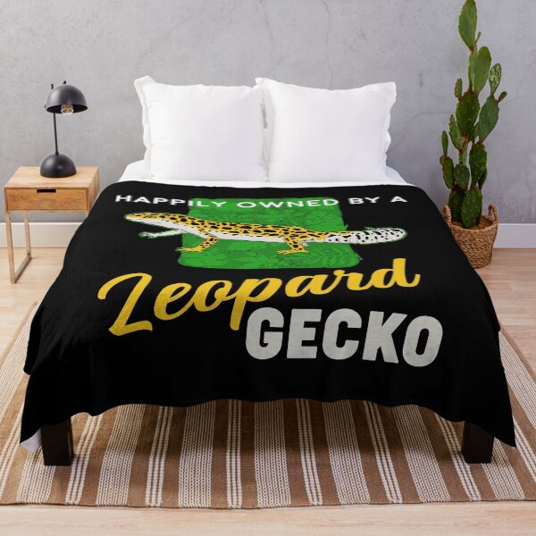 Item preview, Funny Reptile Lover Happily Owned By A Leopard Geckos print designed and sold by jakehughes2015.