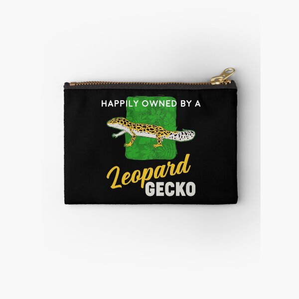Item preview, Funny Reptile Lover Happily Owned By A Leopard Geckos print designed and sold by jakehughes2015.