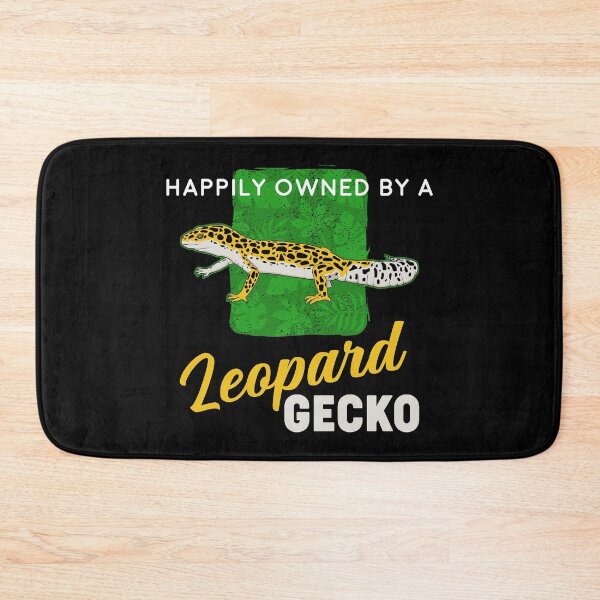 Item preview, Funny Reptile Lover Happily Owned By A Leopard Geckos print designed and sold by jakehughes2015.