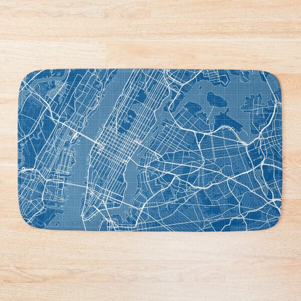 Item preview, New York City Map of the USA - Blueprint designed and sold by deMAP.