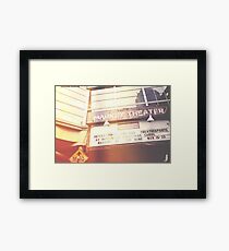 Market Theater Framed Print