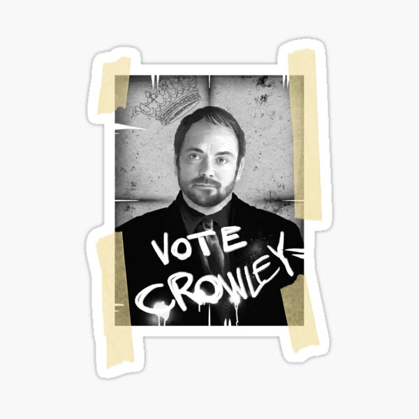 VOTE CROWLEY Sticker