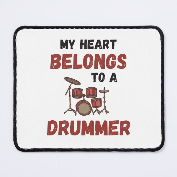 Item preview, My Heart Belongs To A Drummer designed and sold by jaygo.