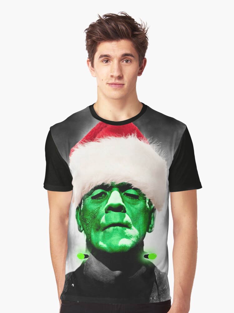 Santa Frankenstein | Graphic T-Shirt