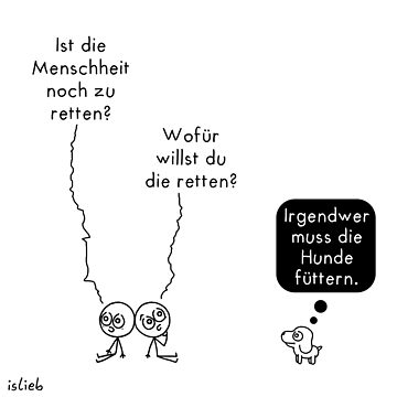 Vorschaubild zum Design Menschheit retten von islieb